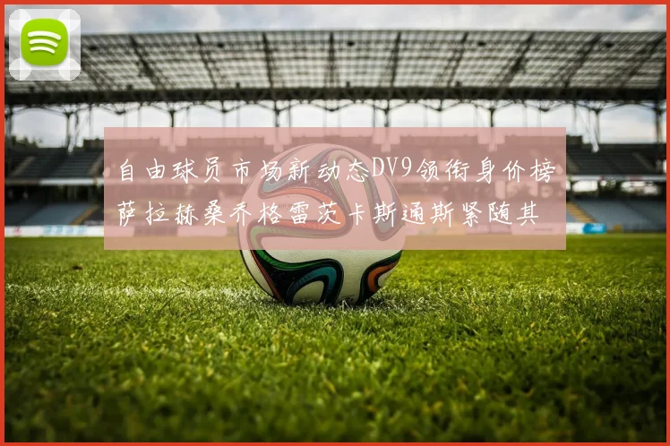 自由球员市场新动态DV9领衔身价榜萨拉赫桑乔格雷茨卡斯通斯紧随其后